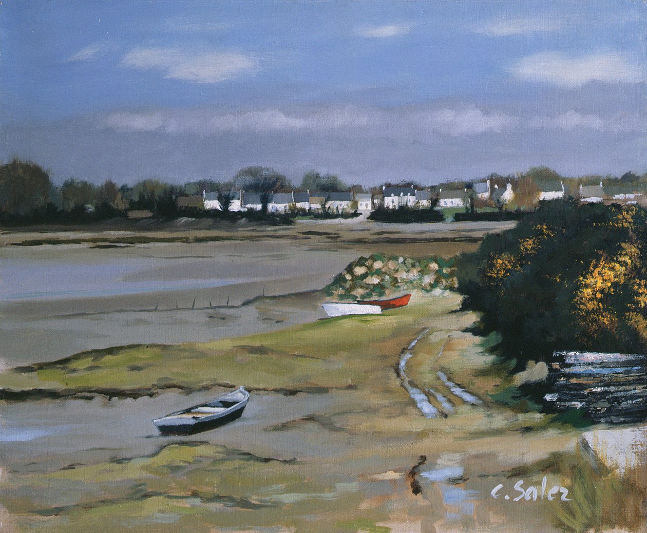 Bamastere, Morbihan door Claude Salez