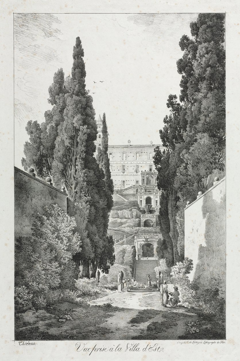 Uitzicht op Villa d
