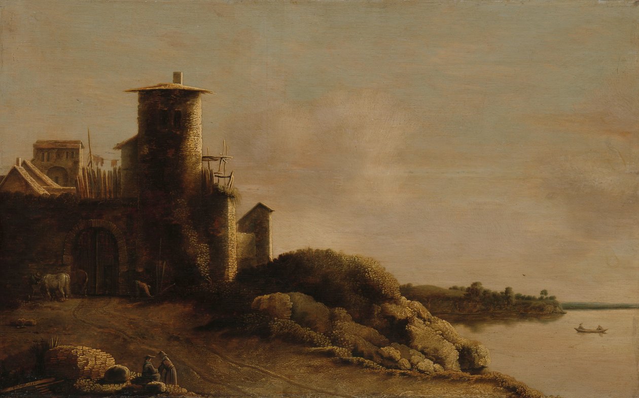 Landschap door Claude de Jongh