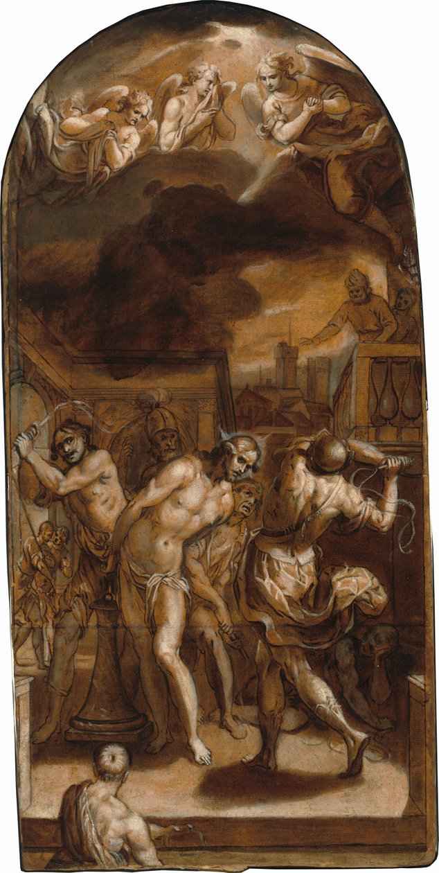 De Geseling van Christus door Claudio Ridolfi