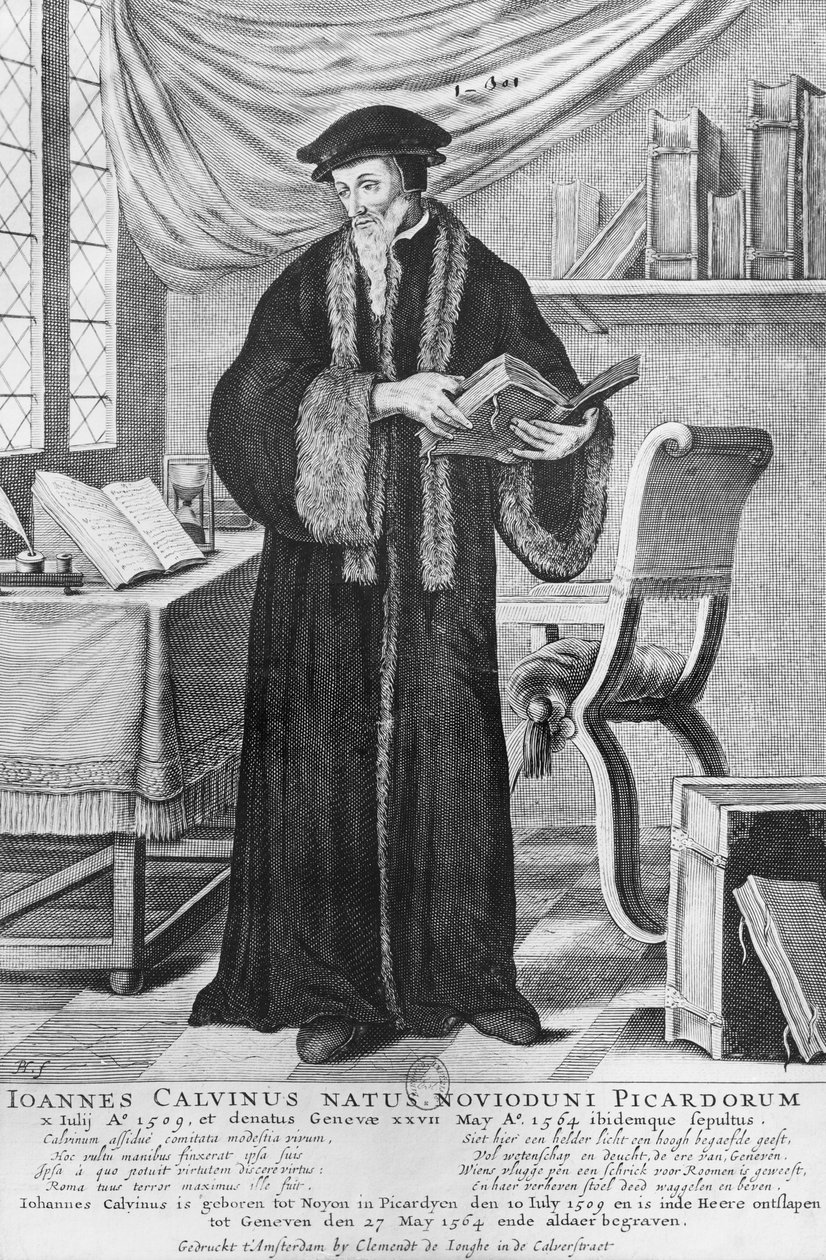 Johannes Calvijn door Clement de Jonghe