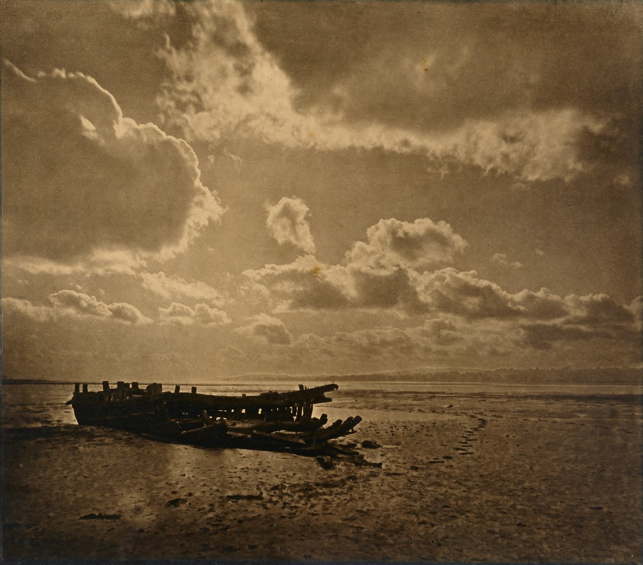 Het wrak door Col. Henry Stuart Wortley