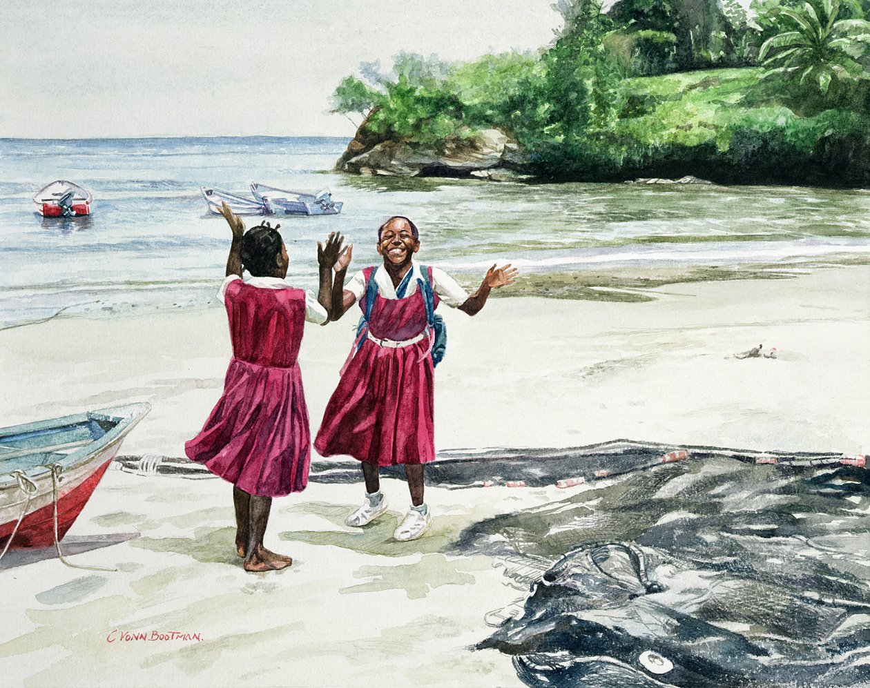 Reces aan de Baai, 2002 door Colin Bootman