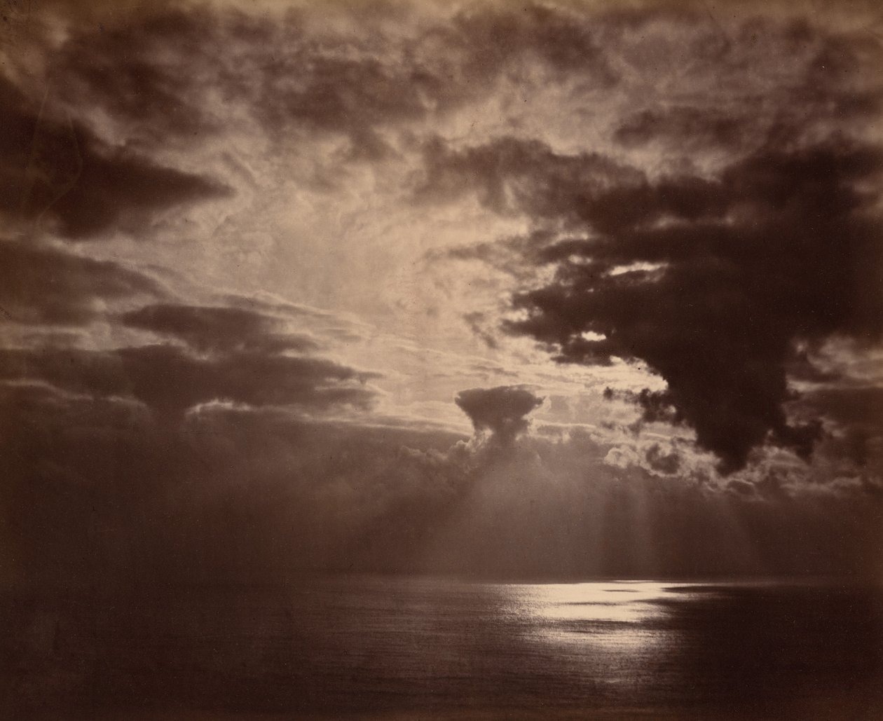 Zonsondergang op Zee door Colonel Stuart Wortley