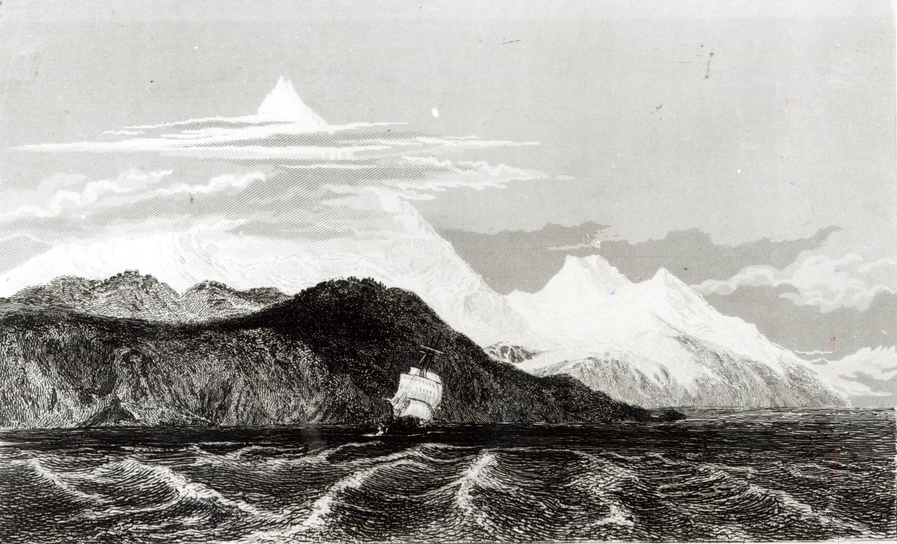 Mount Sarmiento door Conrad Martens