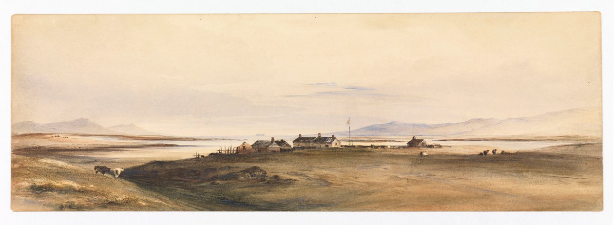 Berkeley Sound, Falklandeilanden, c.1878 door Conrad Martens
