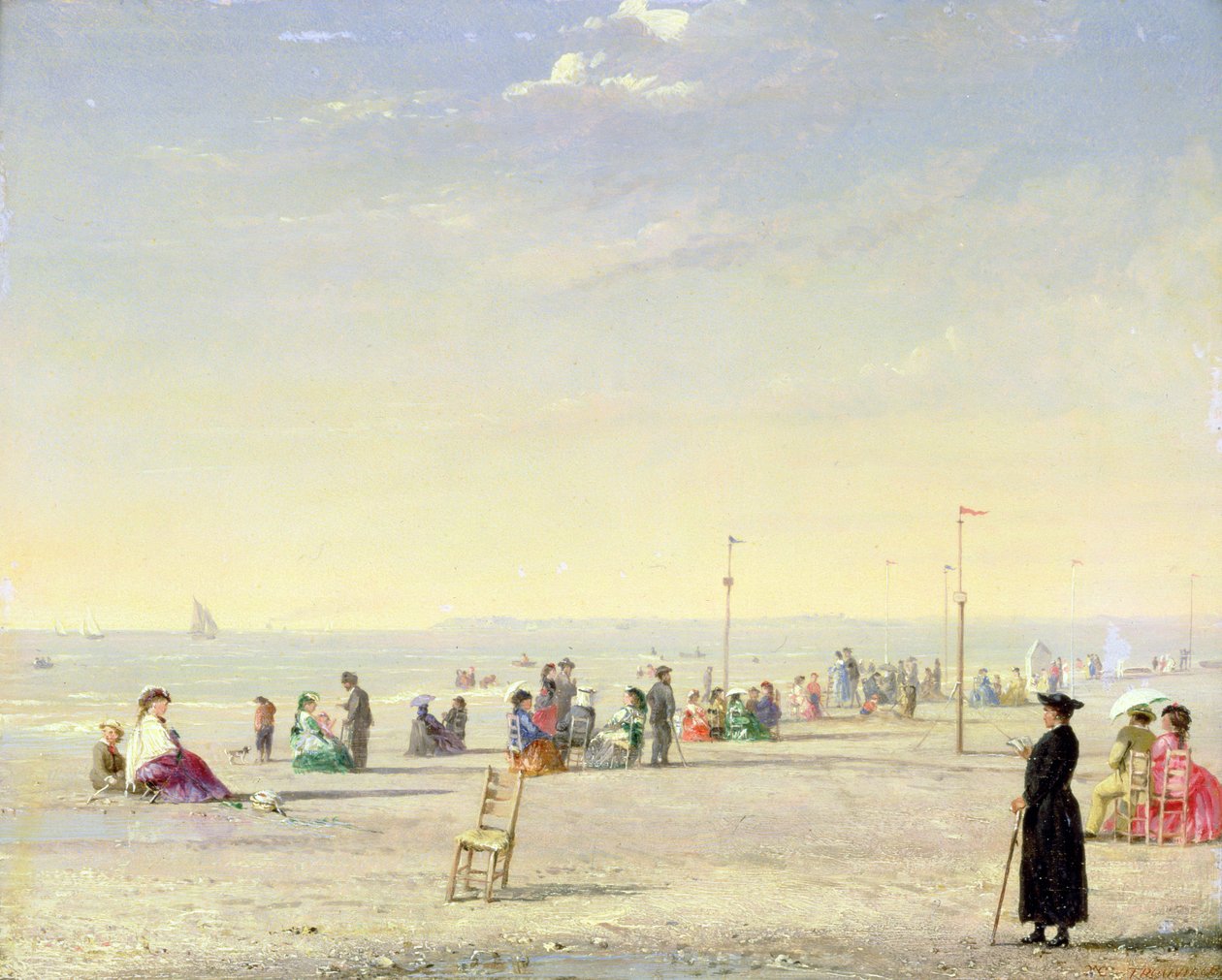 Trouville door Conrad Wise Chapman
