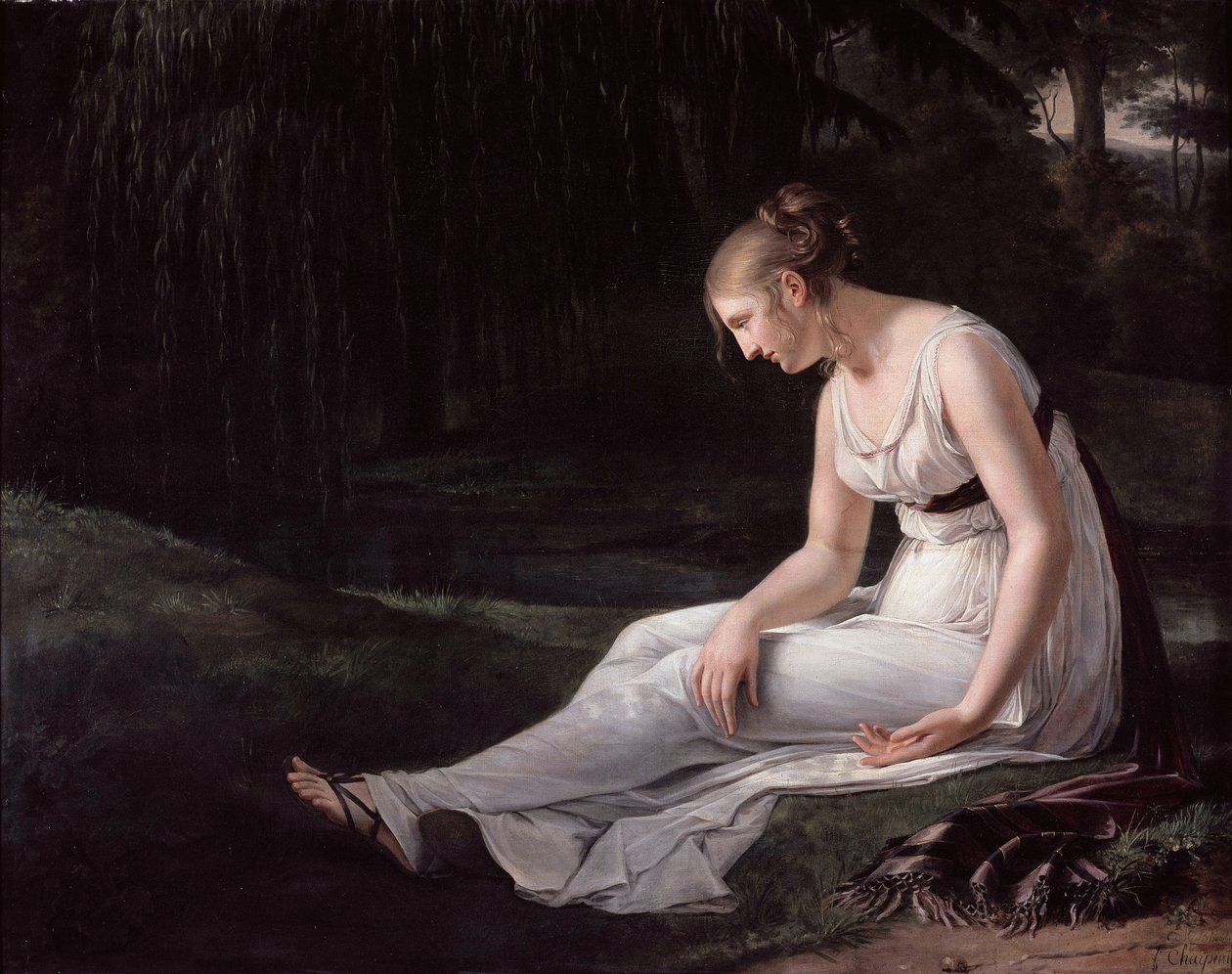 Melancholie door Constance Marie Charpentier