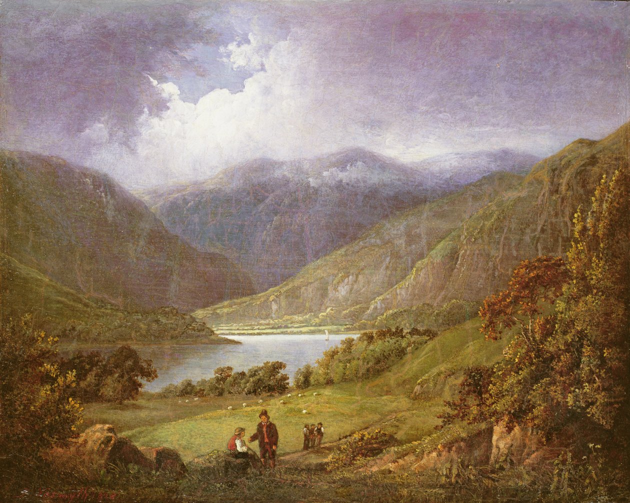 Haweswater: Lake District door Constant Emile Troyon