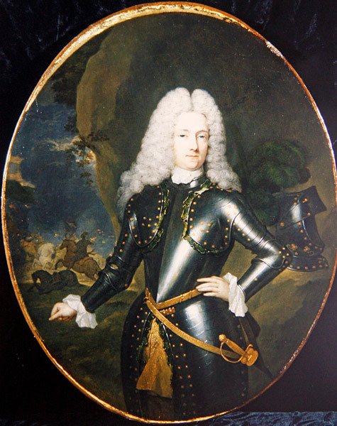 Portret van Baron Willem van Zoutelande door Constantin Netscher