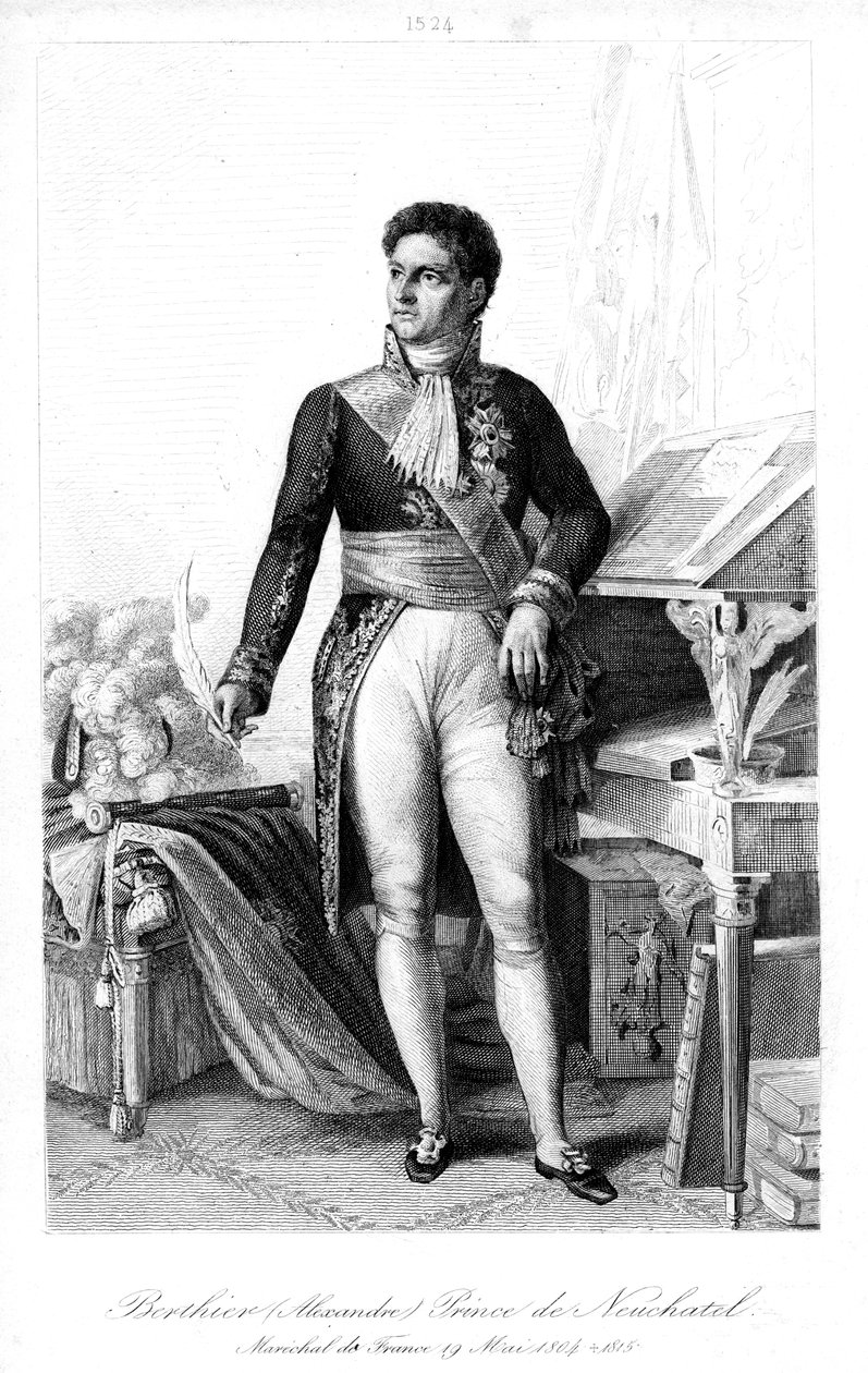 Louis Alexandre Berthier, Maarschalk van Frankrijk door Contenau