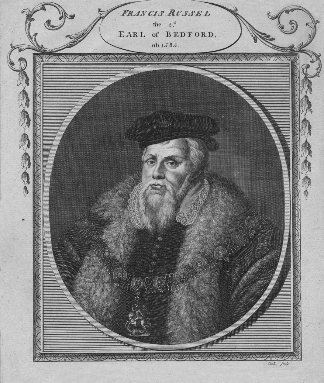 Francis Russel de graaf van Bedford, 1900 door Cook