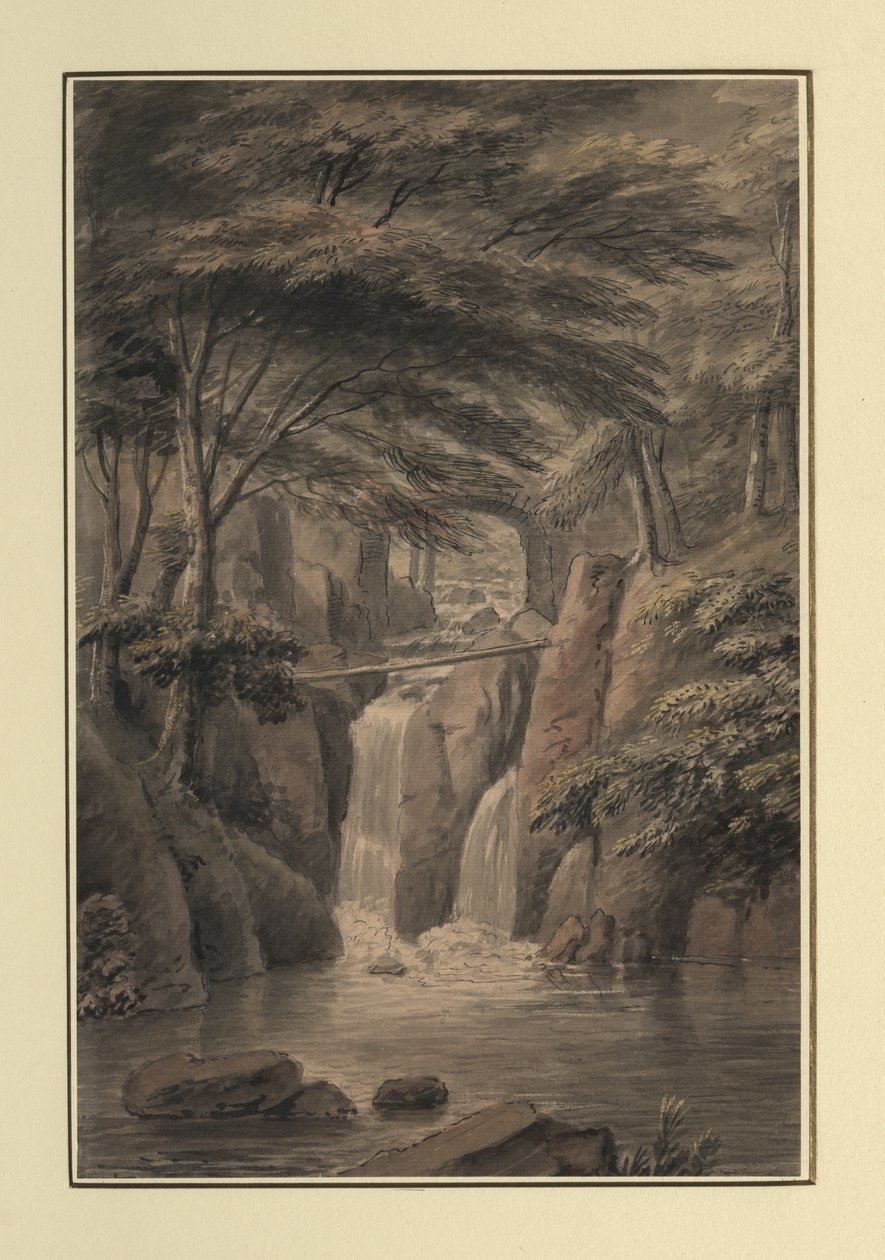 Waterval bij Sir Michael Fleming