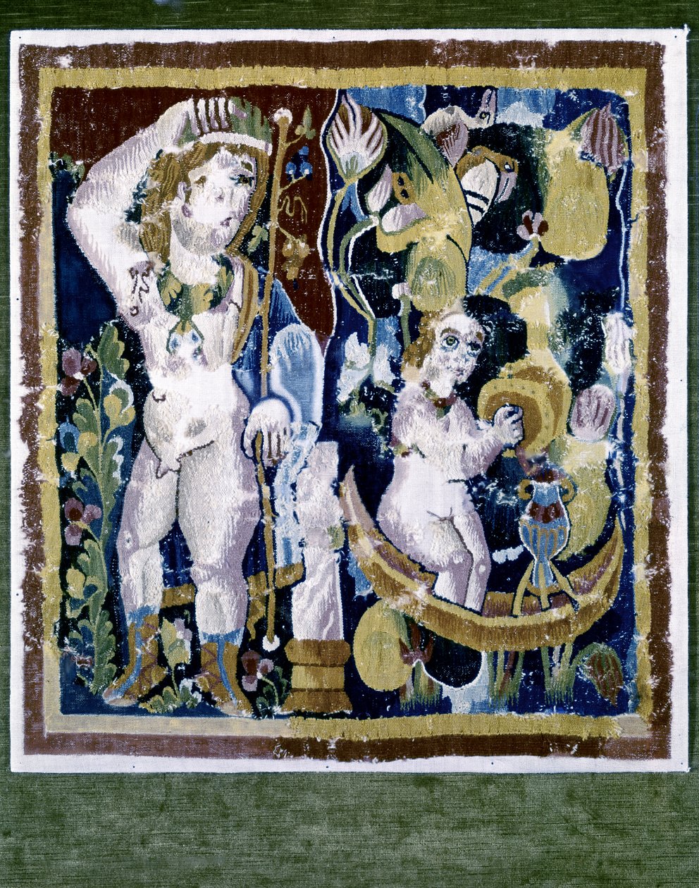 Koptische kunst: Dionysos, c.395-641 door Coptic Coptic
