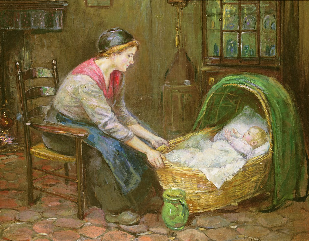Moeder en Kind door Cornelis C. Zwaan