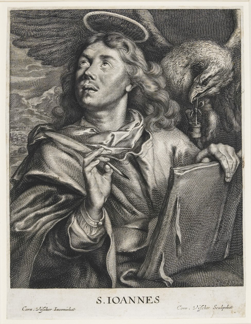 St. Johannes door Cornelis Visscher