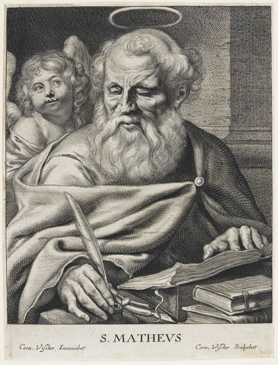 St. Mattheüs door Cornelis Visscher