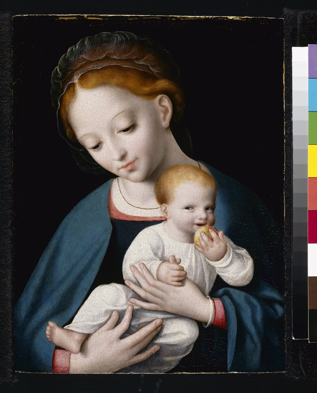 Maagd en Kind door Cornelis van Cleve