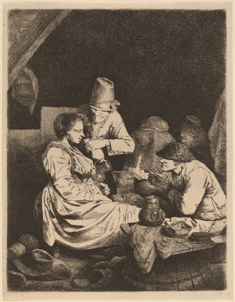 De Herberg door Cornelis Pietersz Bega