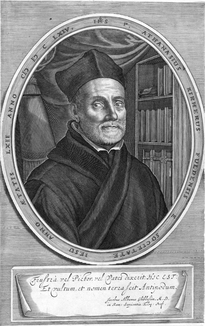 Afgebeeld persoon: Athanasius Kircher door Cornelis Bloemaert