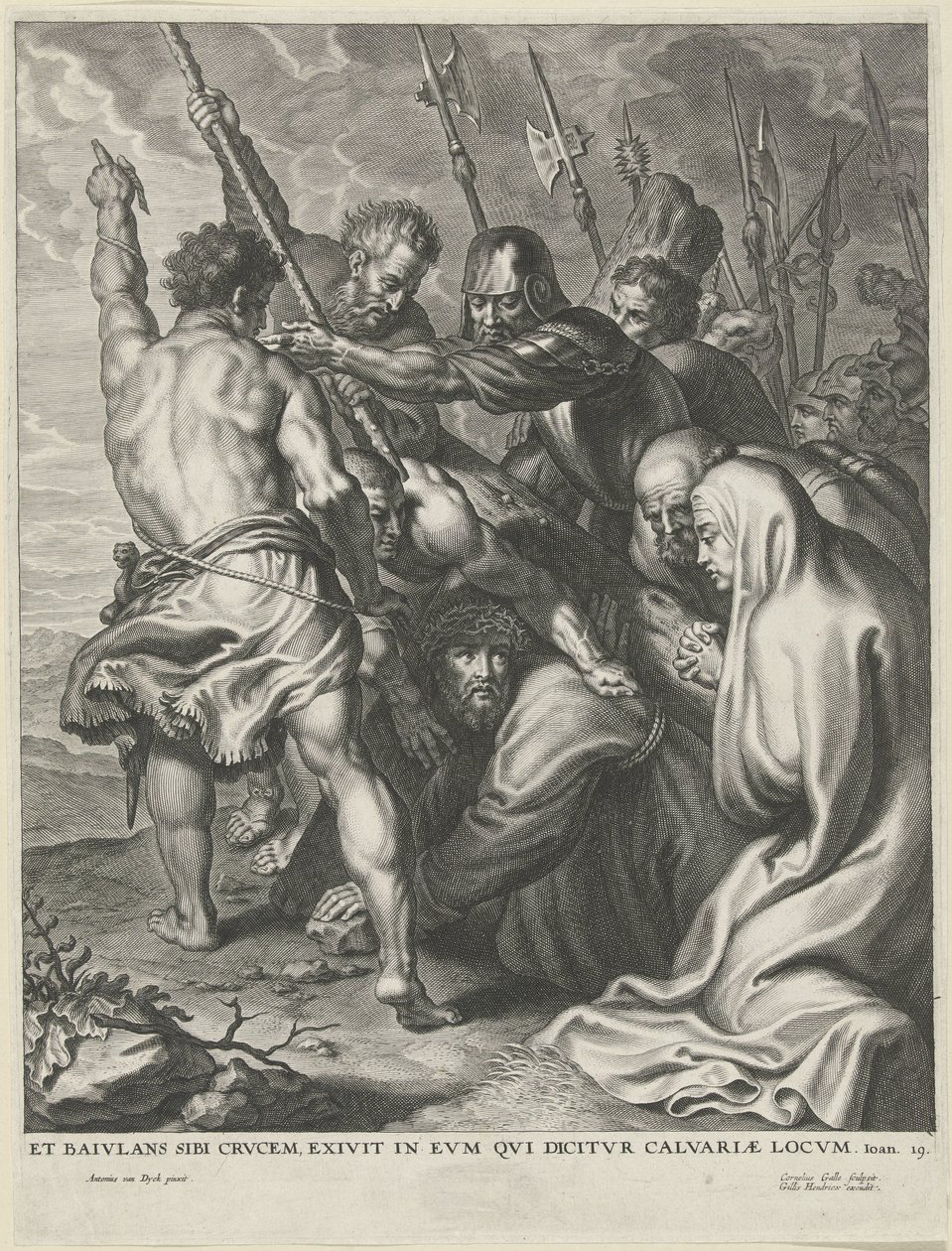 Kruisdraging door Cornelis Galle (I)
