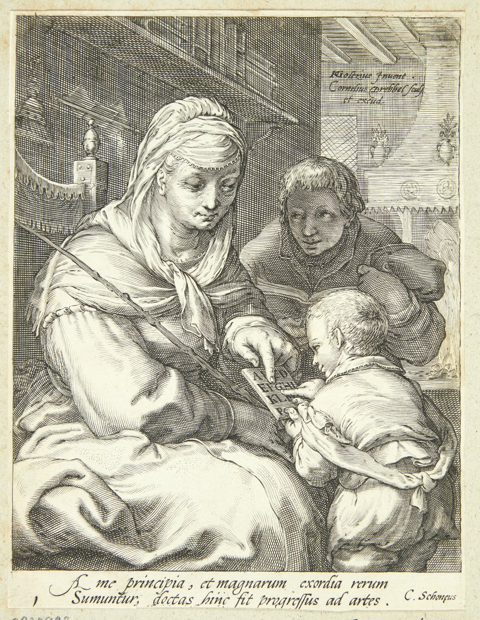 Grammatica door Cornelis Jacobsz Drebbel