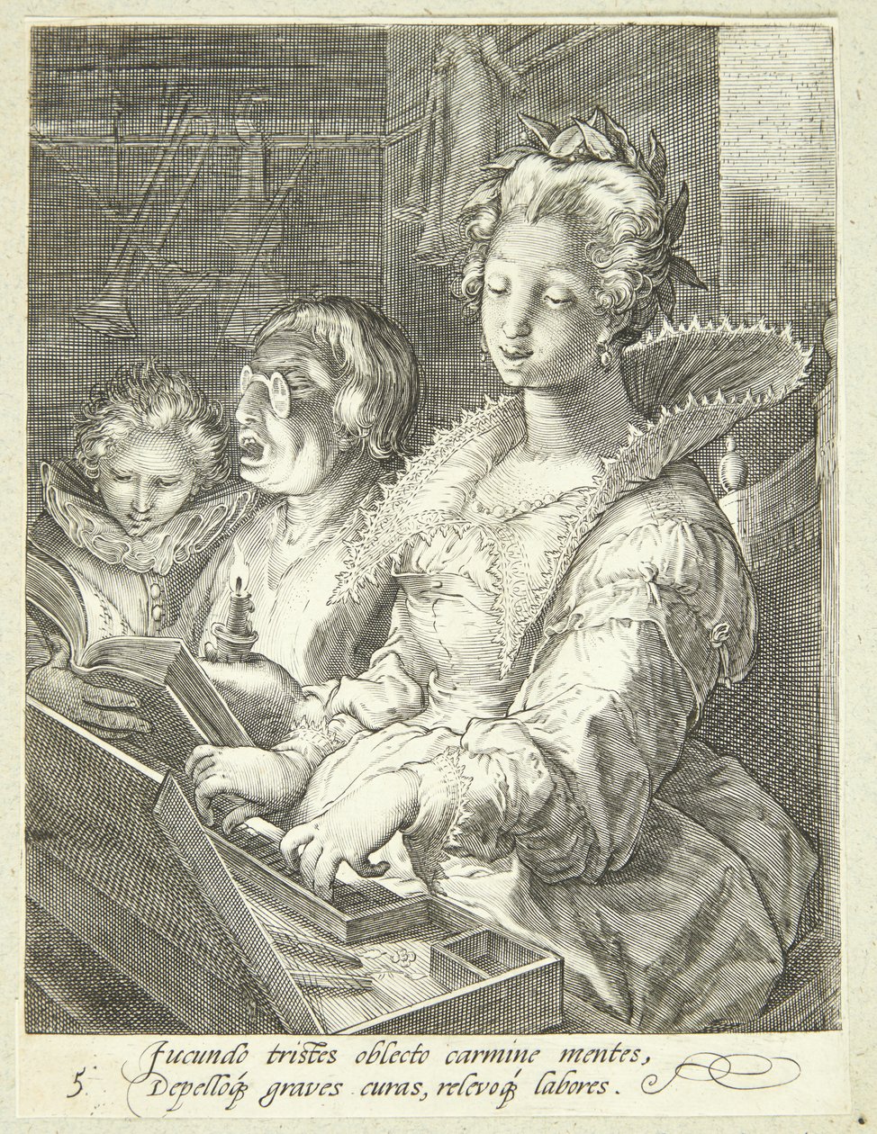 Muziek door Cornelis Jacobsz Drebbel