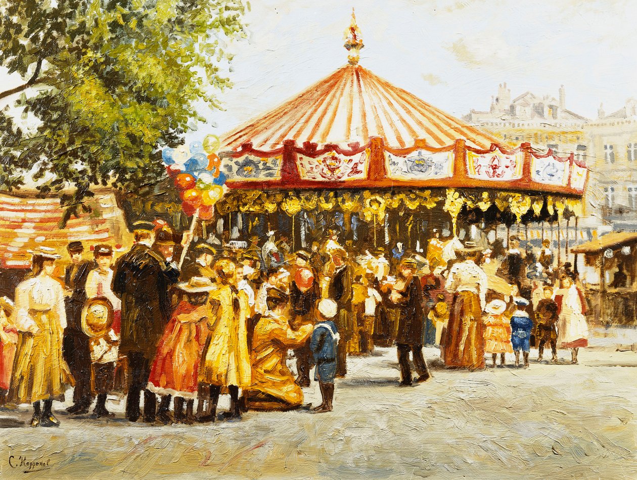 De Kermis door Cornelis Koppenol