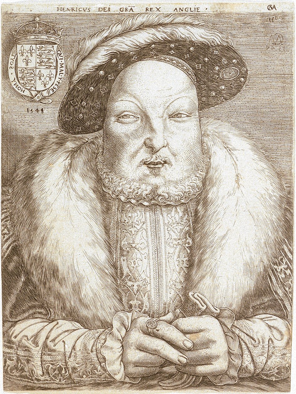 Hendrik VIII van Engeland door Cornelis Massys