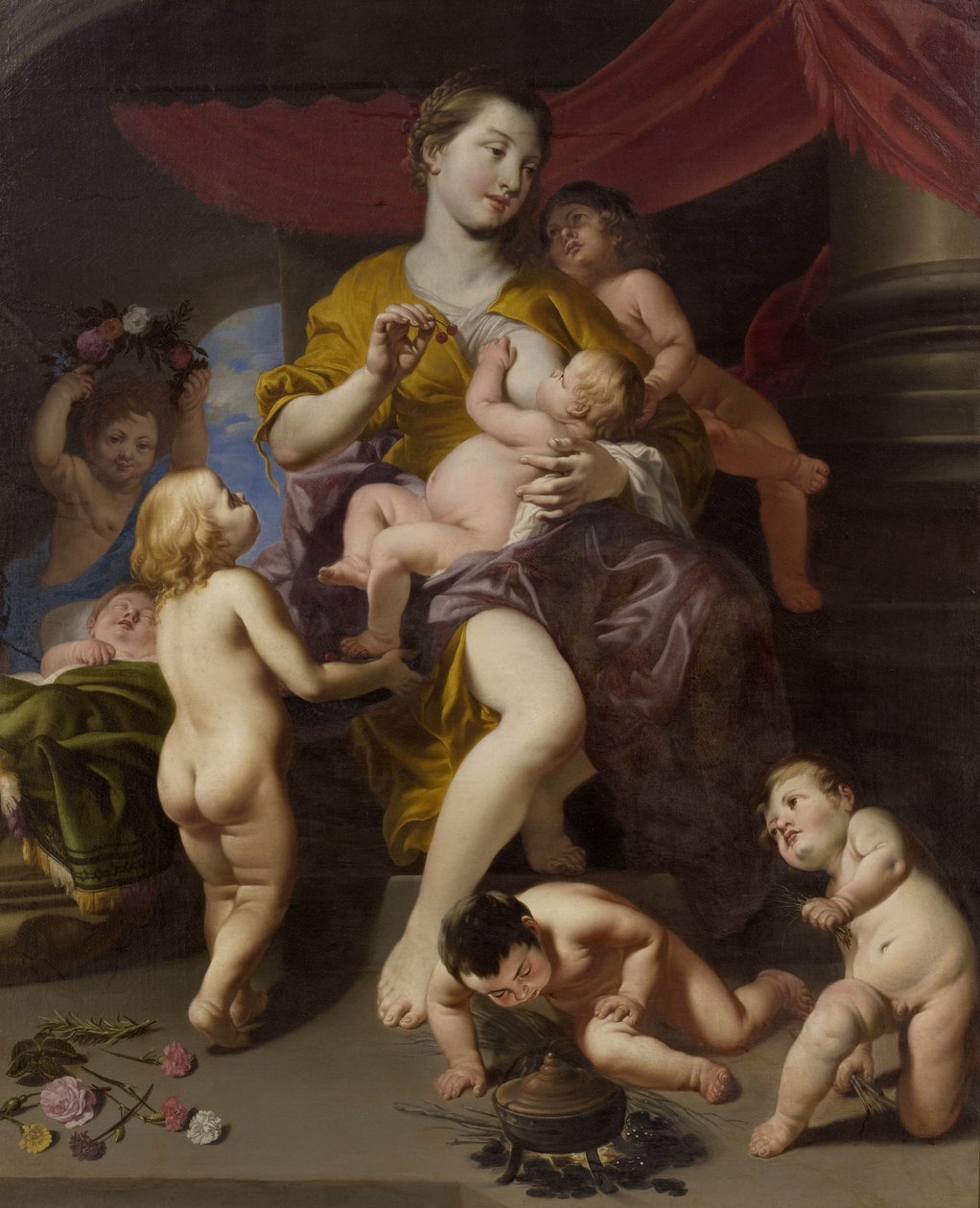 Caritas door Cornelis Schut