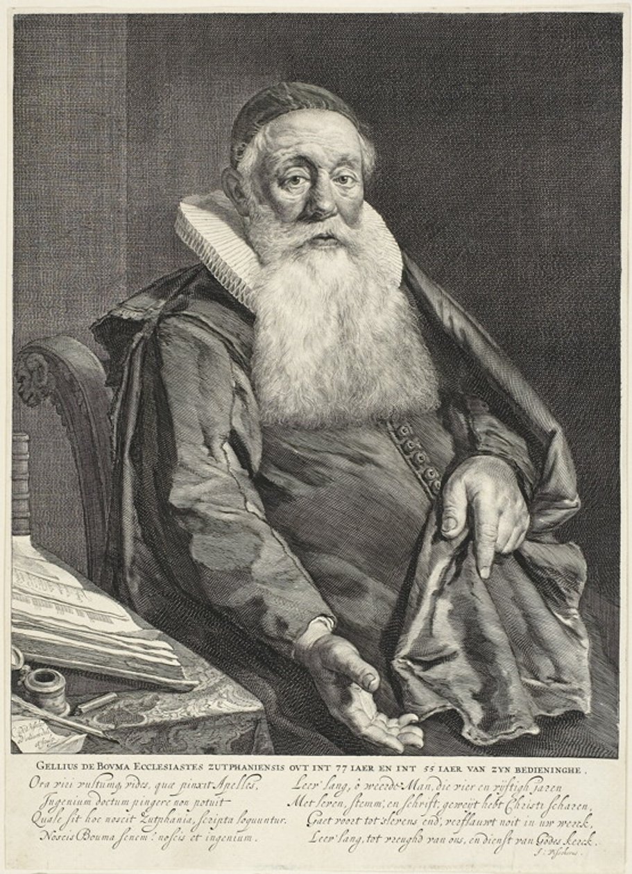 Gellius de Bouma door Cornelis Visscher