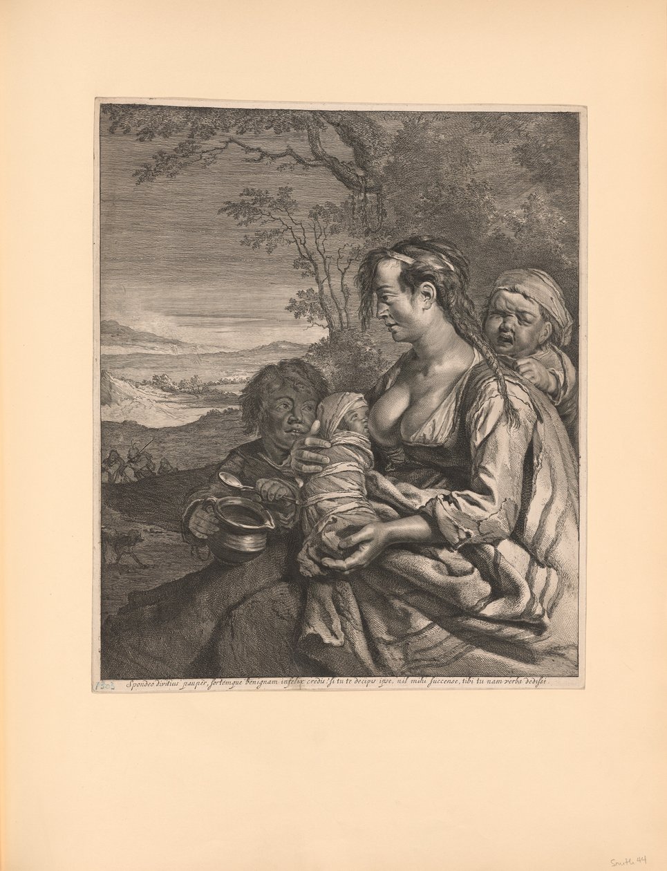 De Boheemse Vrouw door Cornelis Visscher