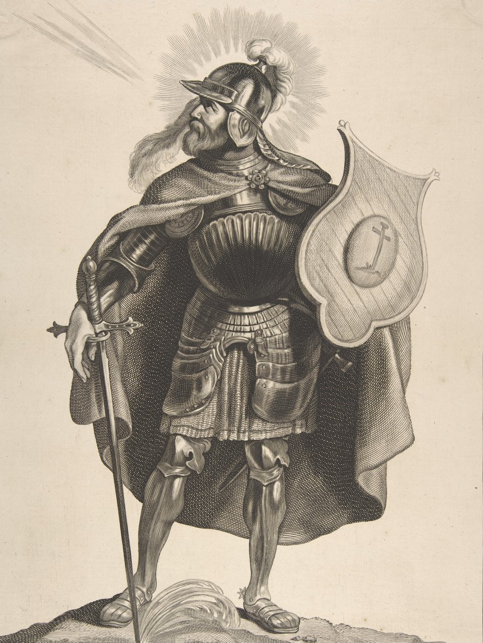 St. Gangulphus, 1650 door Cornelis de Visscher