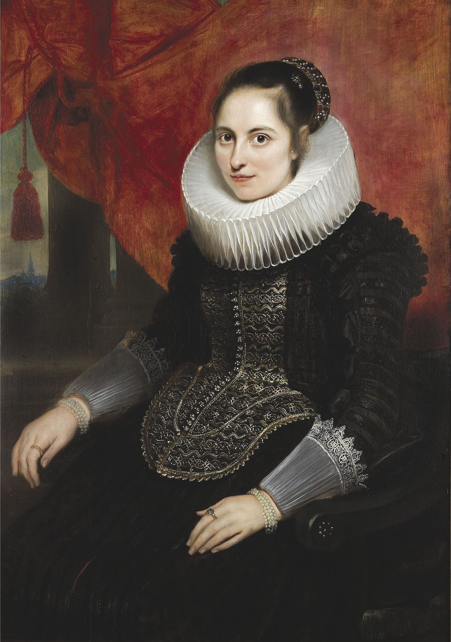 Maria van Ghinderdeuren door Cornelis de Vos