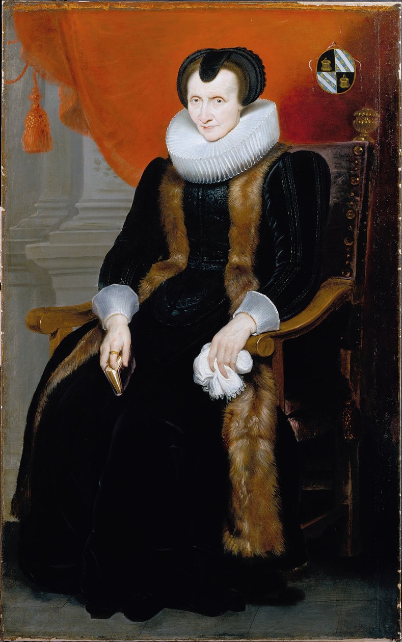 Oude Dame door Cornelis de Vos