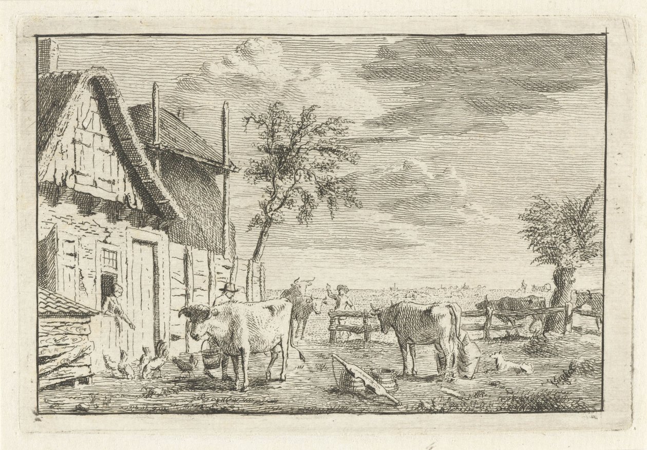 Boerderij door Cornelis van Noorde