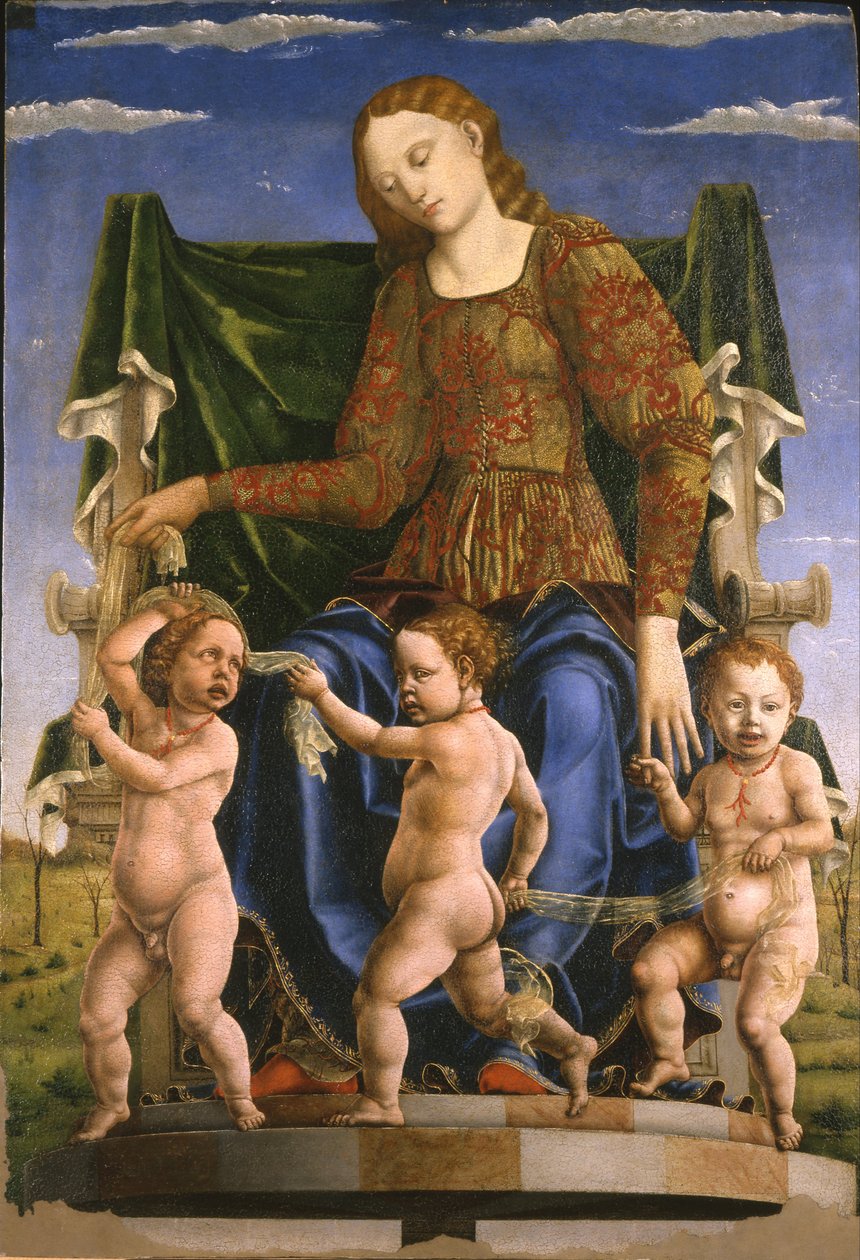 De muze Terpsichore door Cosimo Tura