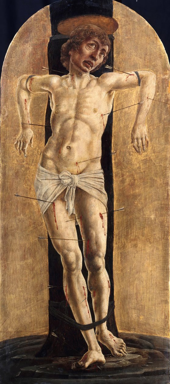 Sint Sebastiaan, ca. 1484 door Cosimo Tura