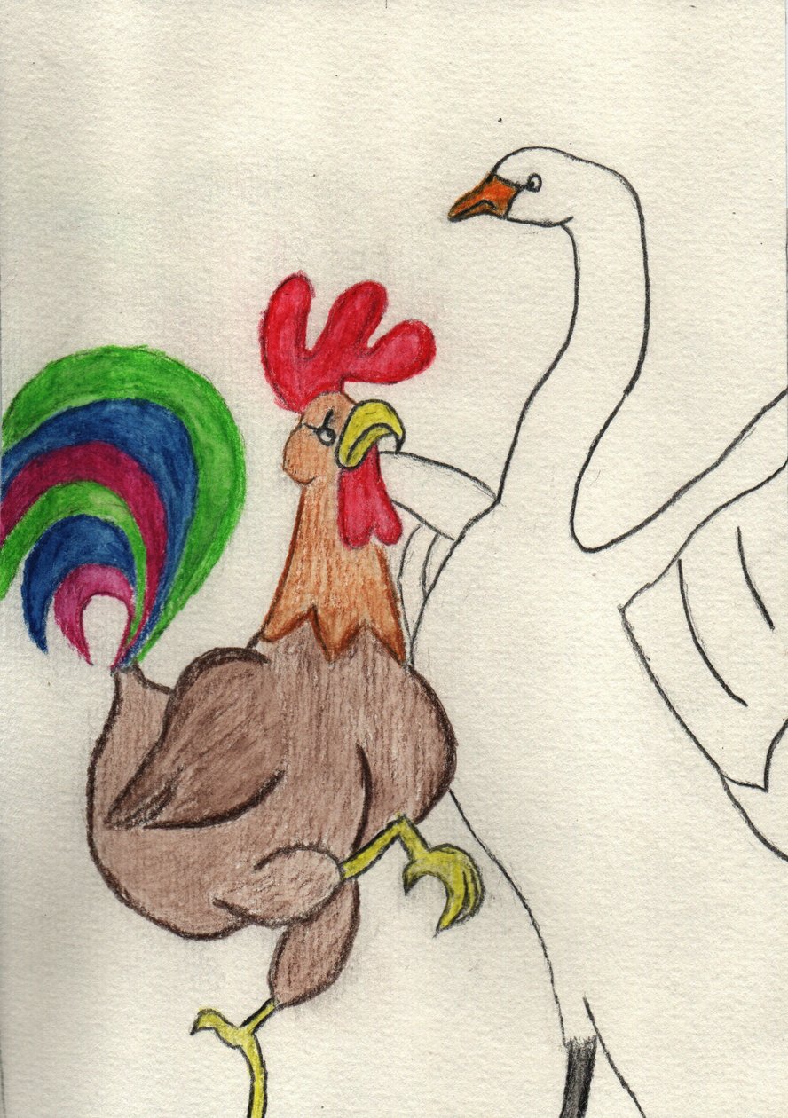 De twee trotse door Crazy Artist