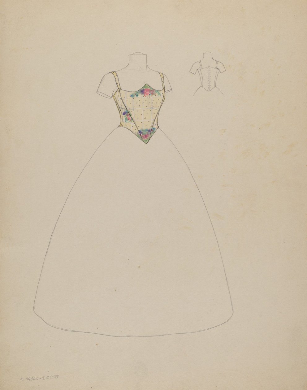 Ontwerp voor Lijfje door Creighton Kay Scott