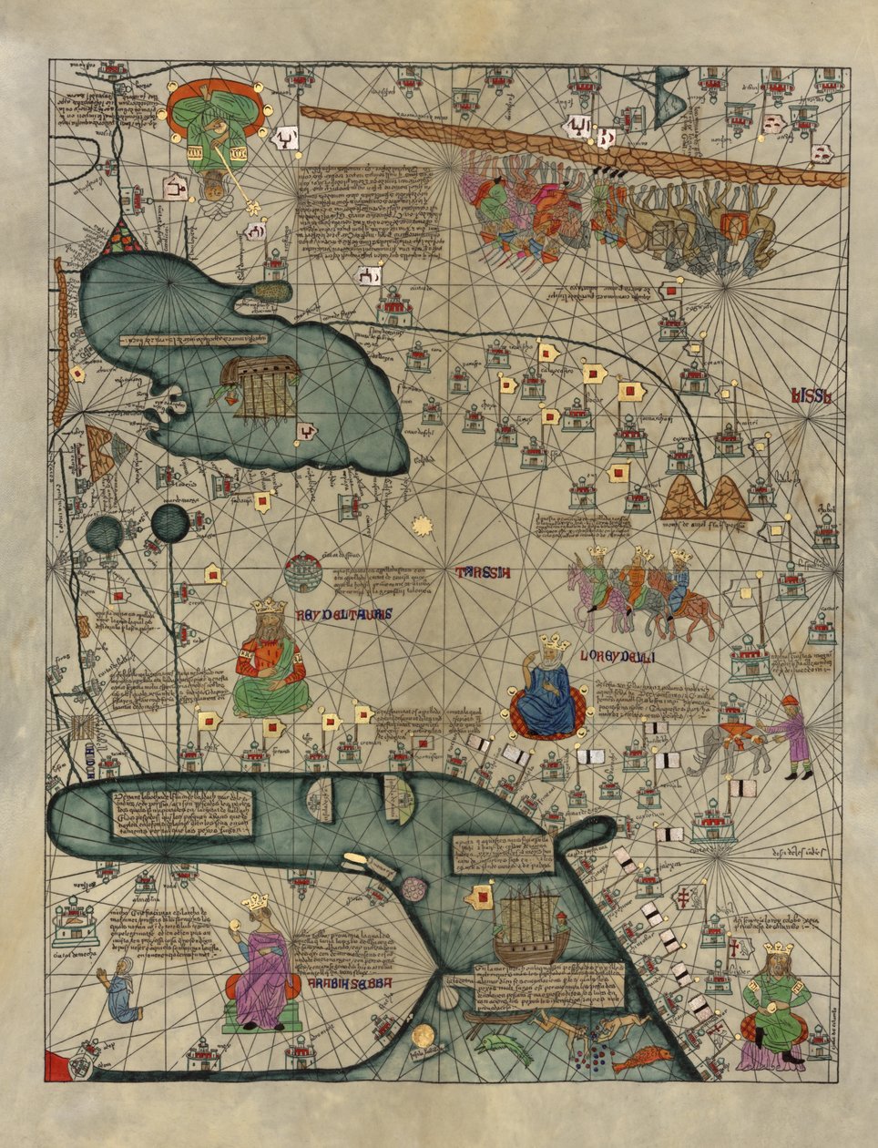 Catalaanse atlas door Abraham Cresques