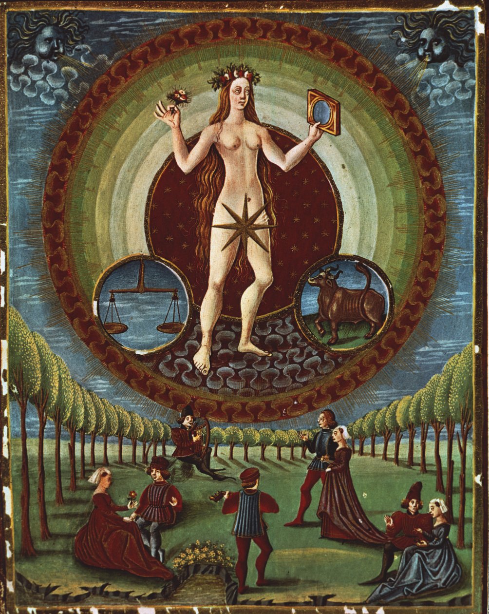 Ms Lat. 209 f.9v Venus, uit 