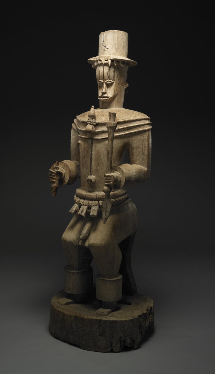 Voorouderfiguur van stichterheld Owedjebo door Culture Urhobo