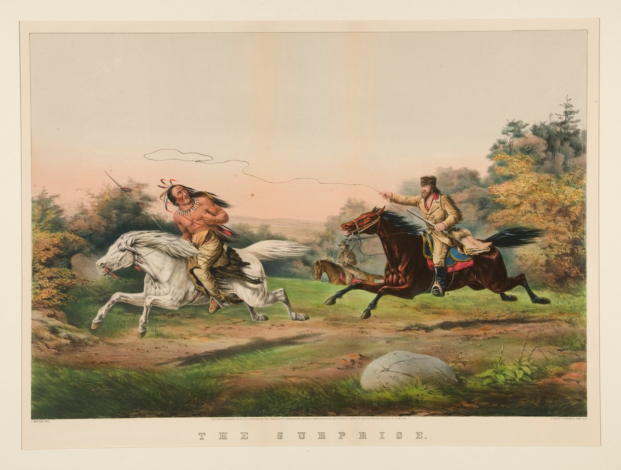 De Verrassing door Currier and Ives