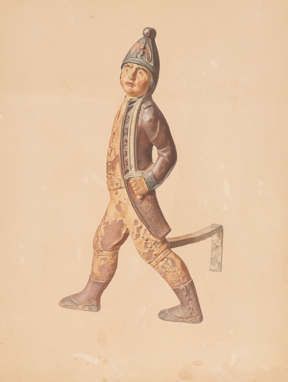 Haardijzer (Marcherende Hessiaan) door Cushman Parker