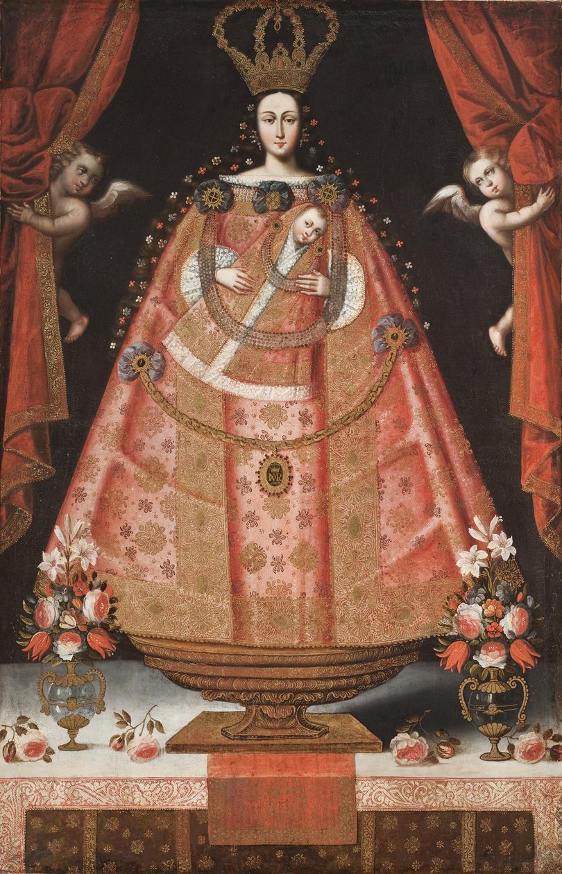 Maagd van Belén door Cuzco School