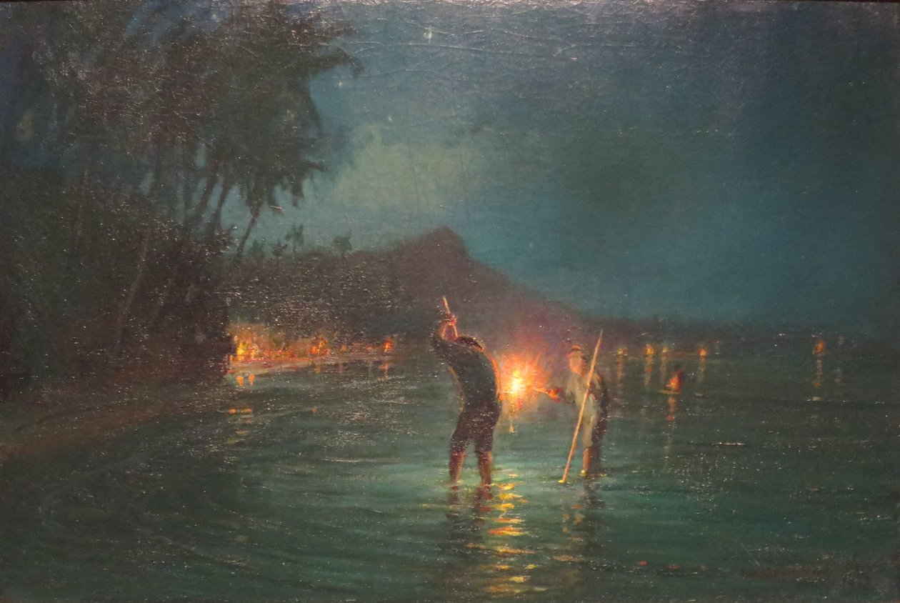 Onbekend schilderij door D. Howard Hitchcock