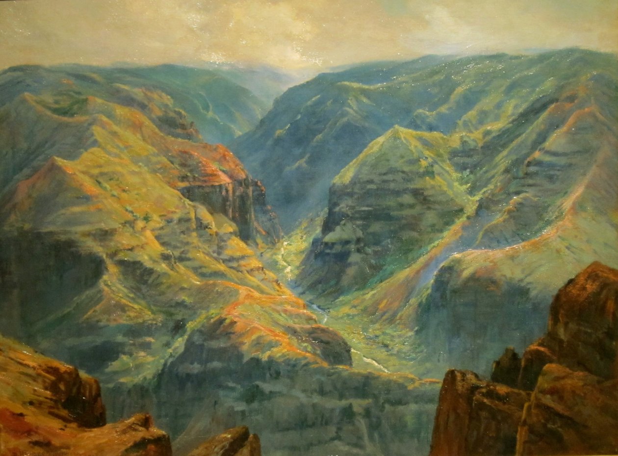 Onbekend schilderij door D. Howard Hitchcock