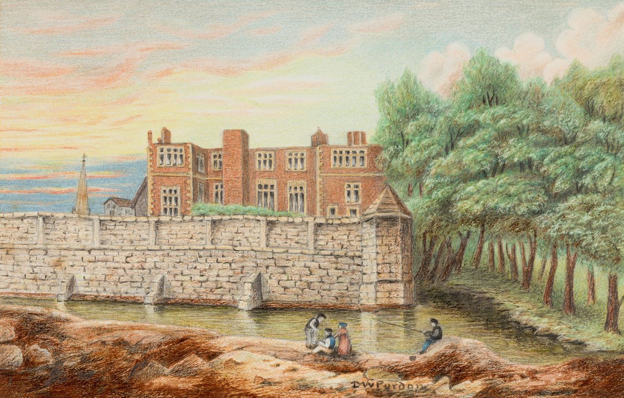 De Oude Hal, Wolverhampton, 1887 door D. W. Purdon