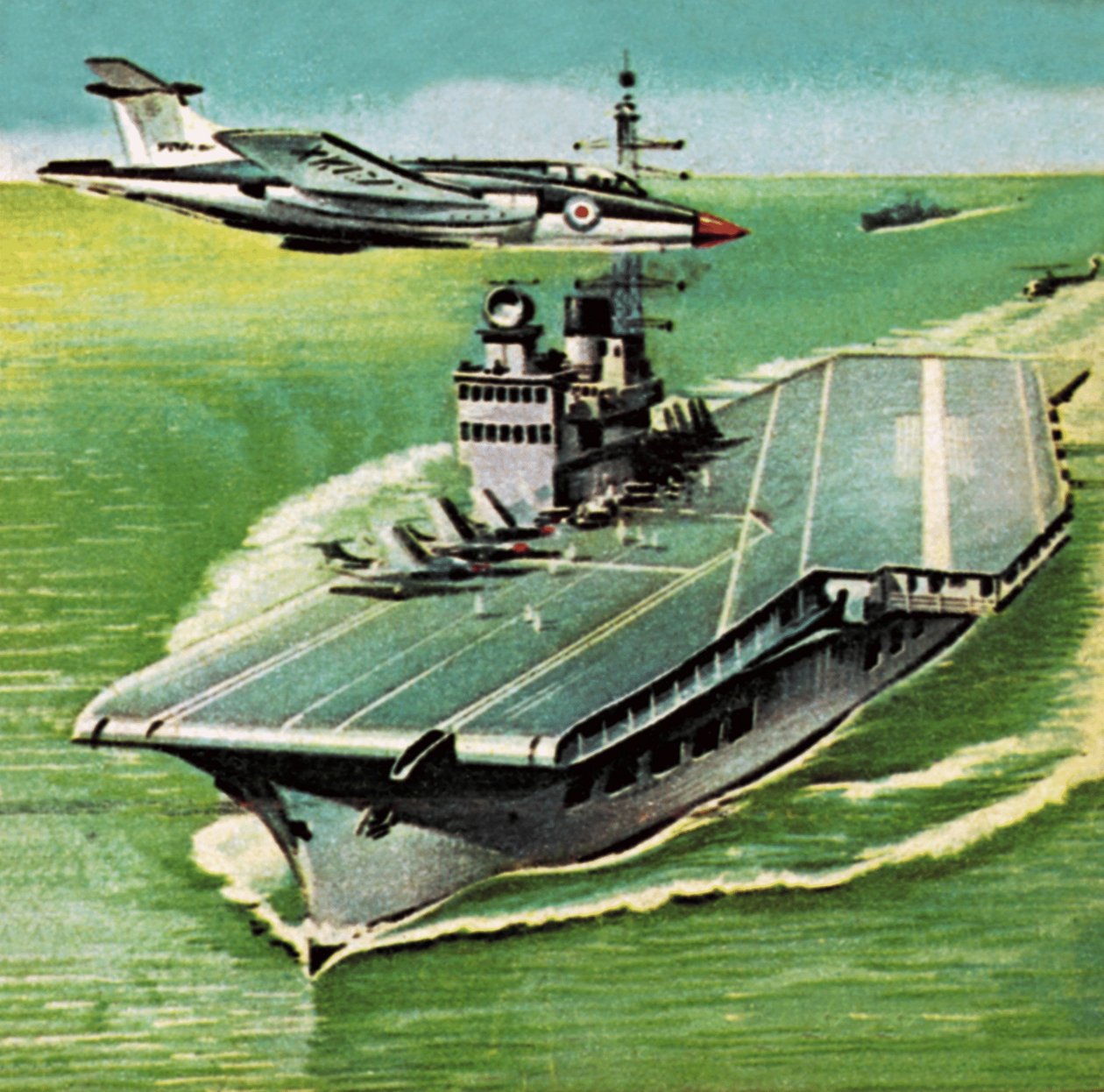 Vliegdekschip door Dan Escott